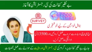 Benazir Kafalat New Registration